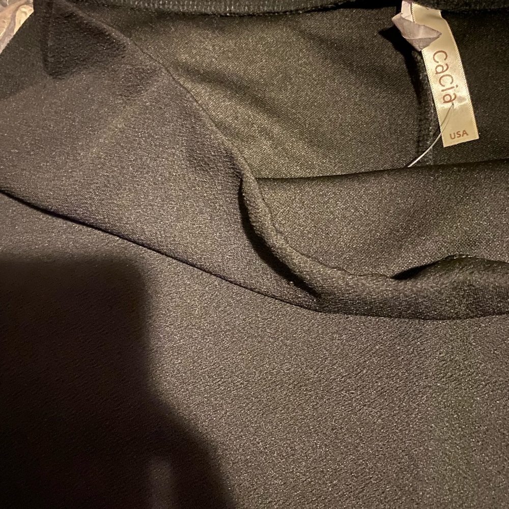 Black pencils skirt